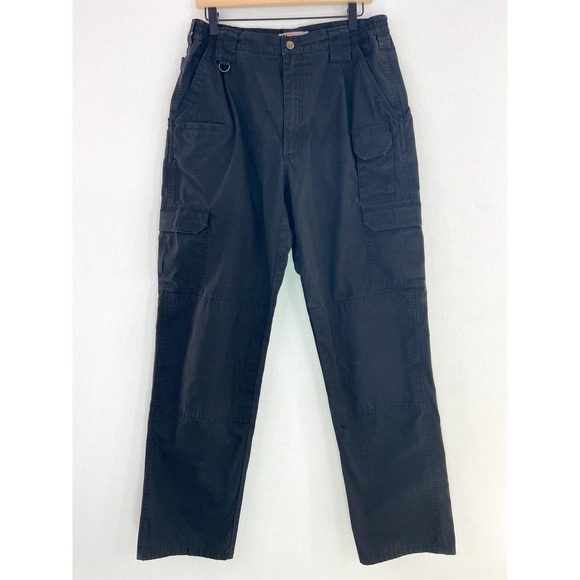 5.11 Tactical Pants 51 Tactical Mens 34x34 Black Cargo Lightweight
